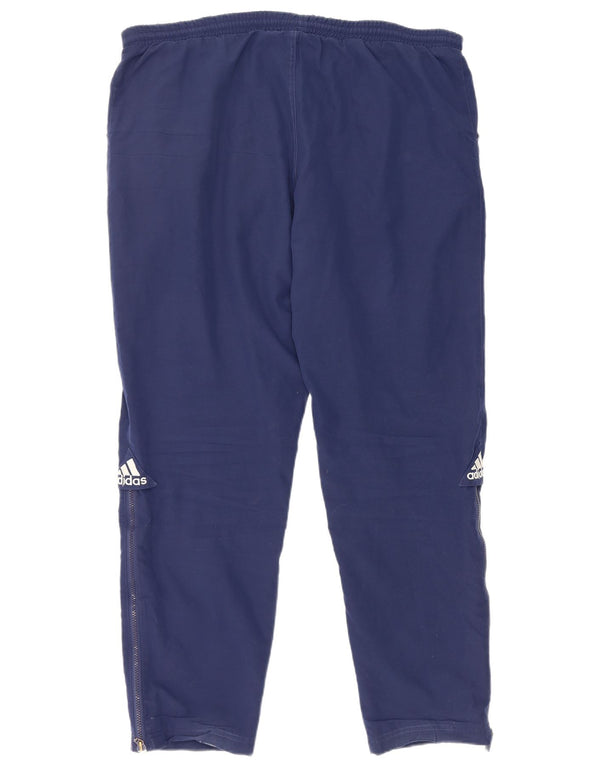 Adidas Pantalon de survêtement pour homme XL Bleu marine Polyester