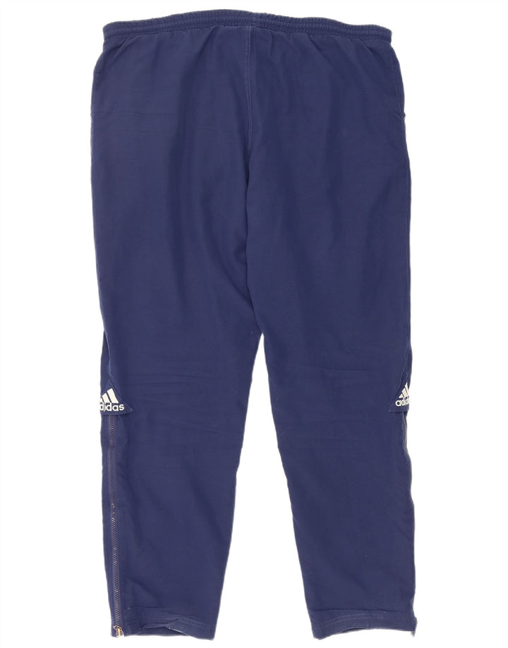 Adidas Pantalon de survêtement pour homme XL Bleu marine Polyester