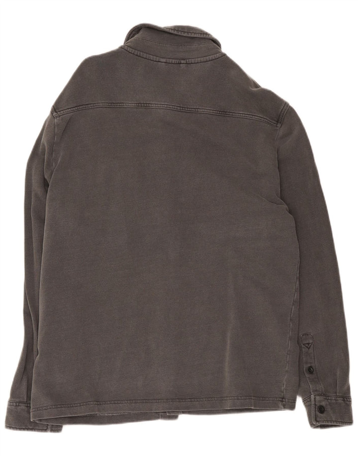 Marks & Spencer Chemise Homme Large Gris Coton