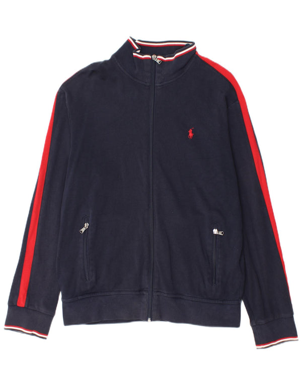 Polo Ralph Lauren Veste de survêtement pour homme Bleu marine moyen Colourblock