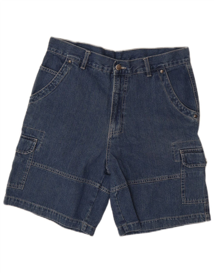 REWARD Short cargo en jean pour homme IT 48 Medium W32 Bleu marine
