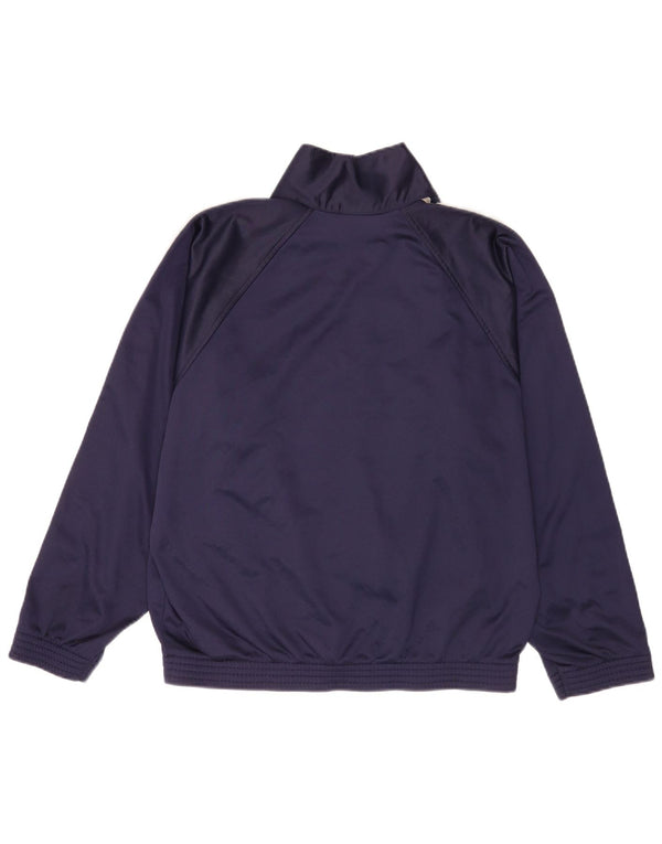 Champion Veste de survêtement graphique pour homme Petit bleu marine Polyester