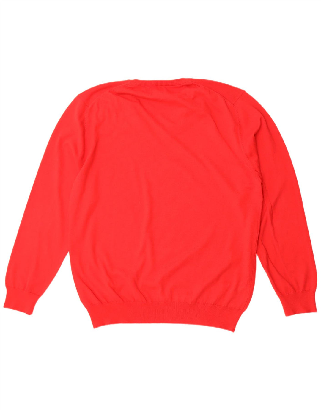 Gant Pull Col V Homme 3XL Rouge Coton