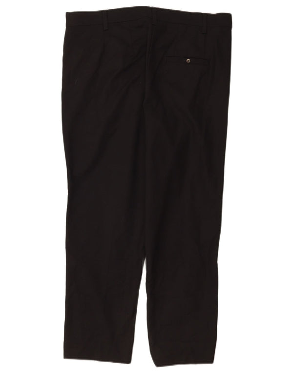 Marks & Spencer Pantalon court pour femme UK 12 Medium W30 L24 Noir