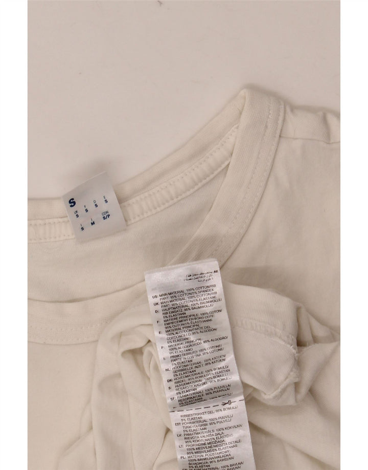 REEBOK T-Shirt Homme Haut Petit Blanc Coton