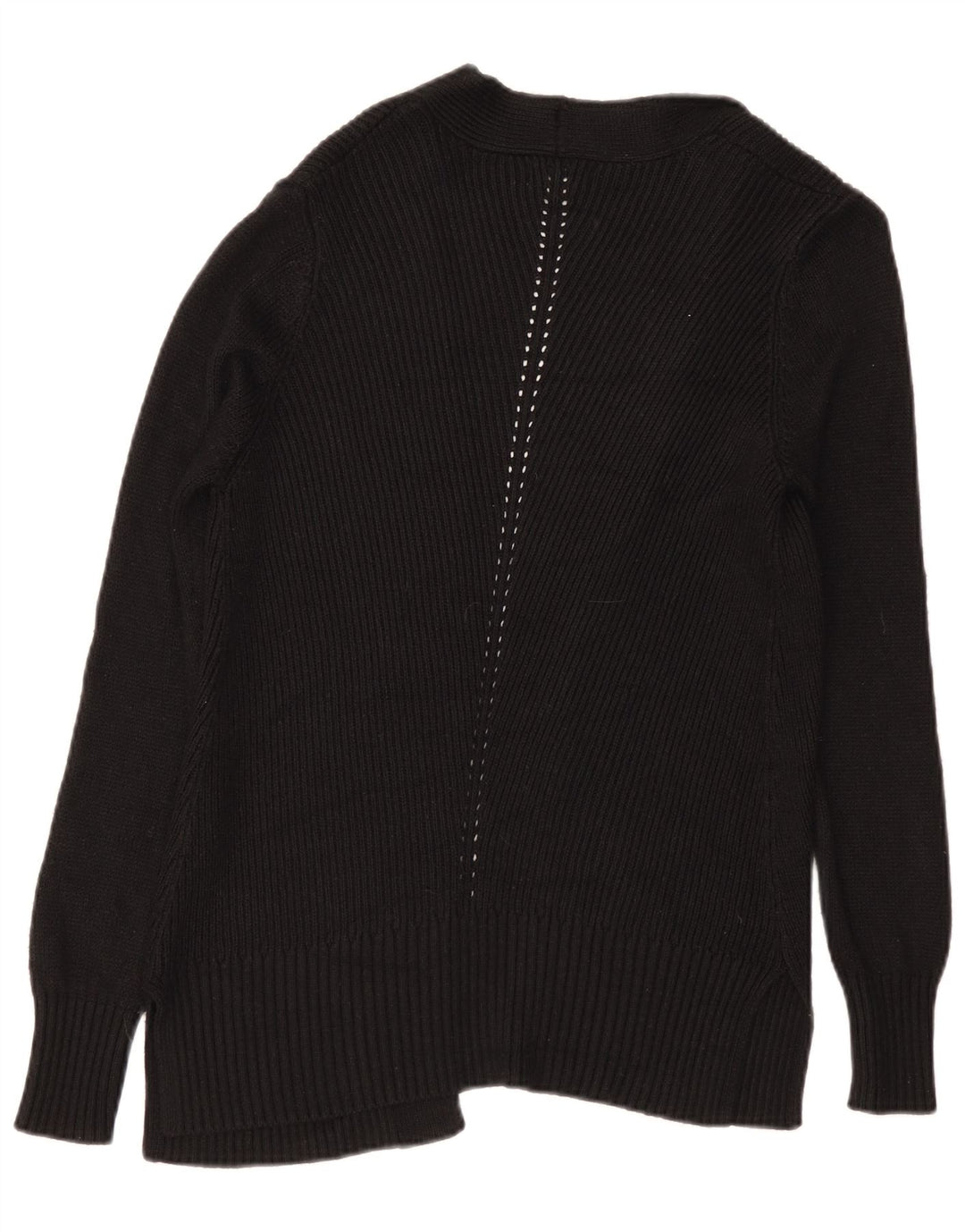 Fat Face Pull Cardigan Ouvert pour Femme UK 10 Petit Noir