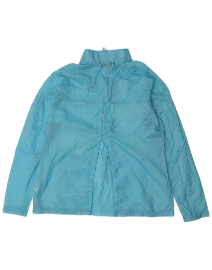 PUMA Veste de pluie pour femme UK 12 Bleu moyen Nylon