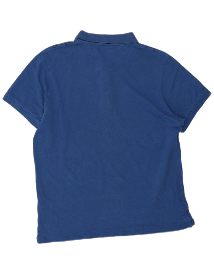 Lyle & Scott Polo Homme XL Bleu Coton