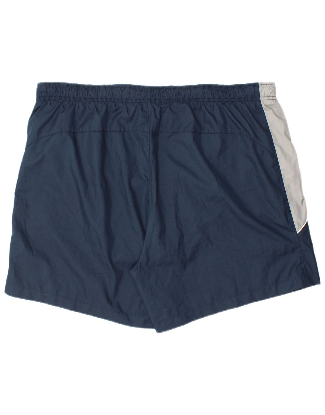 NIKE Short de sport pour homme XL Bleu marine Colorblock Polyester