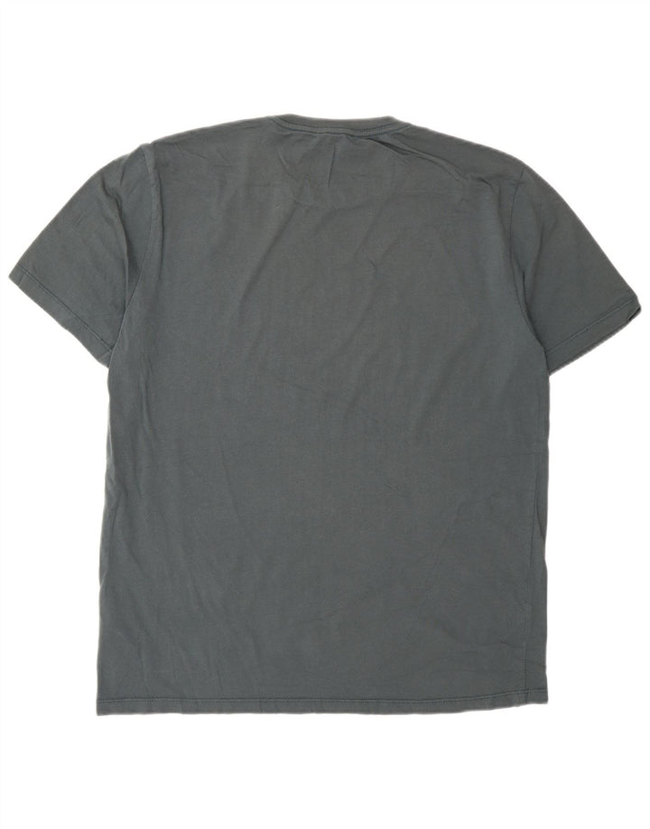 Reiss T-Shirt Homme Haut Large Bleu Coton