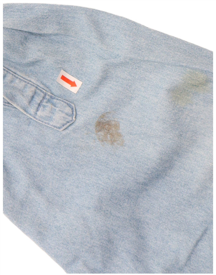 JOHN BANER Chemise en Jean Homme 3XL Bleu Coton