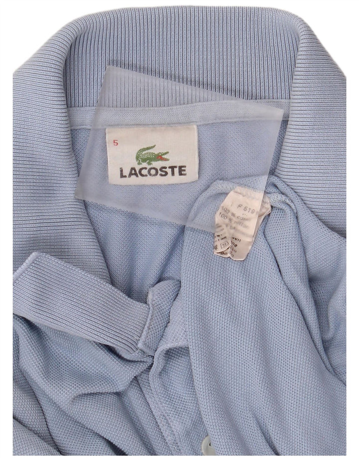 Lacoste Polo Homme Taille 5 Grand Bleu Coton