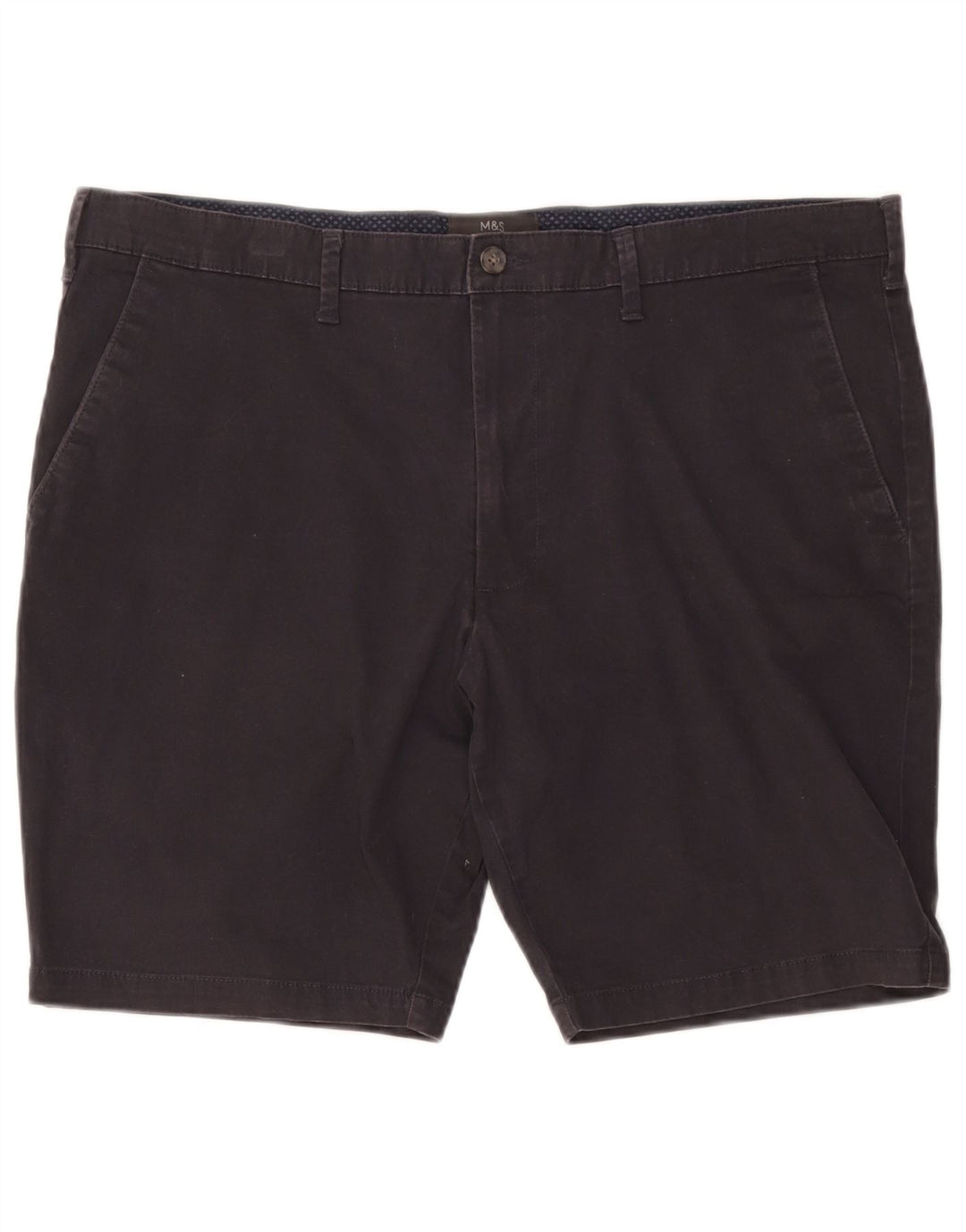 Marks & Spencer Short Chino Homme W40 XL Noir Coton