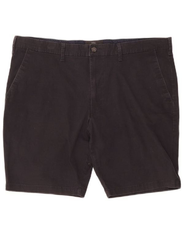 Marks & Spencer Short Chino Homme W40 XL Noir Coton
