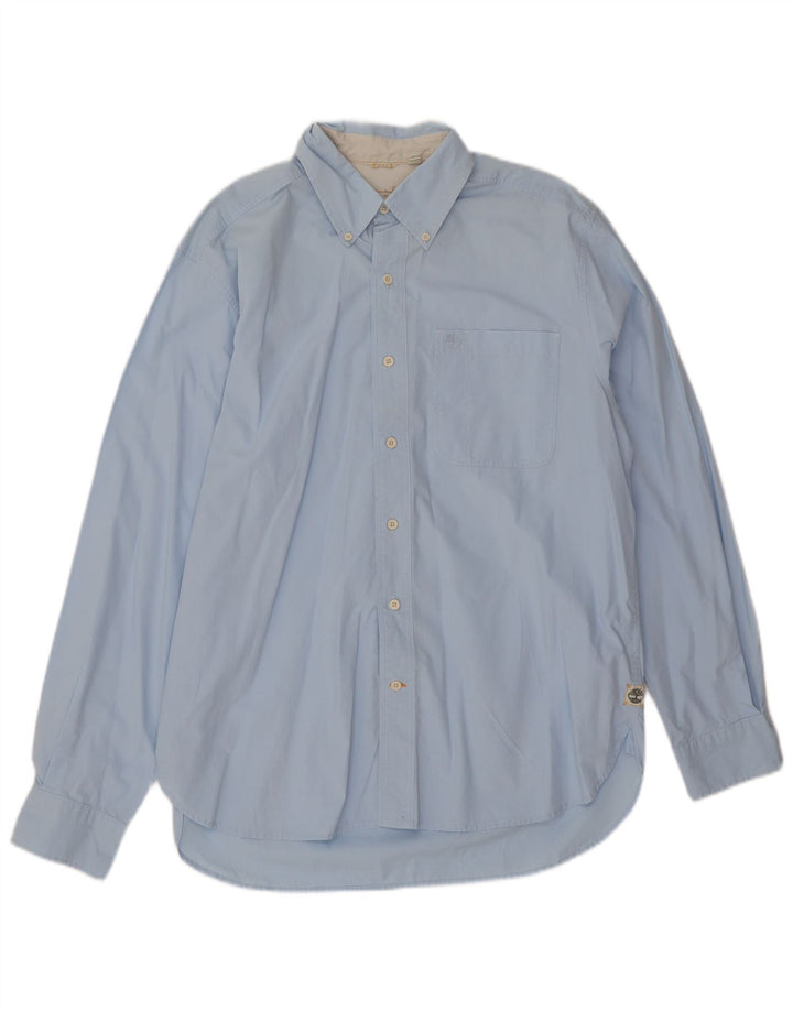 Timberland Chemise Homme Bleu Moyen Coton