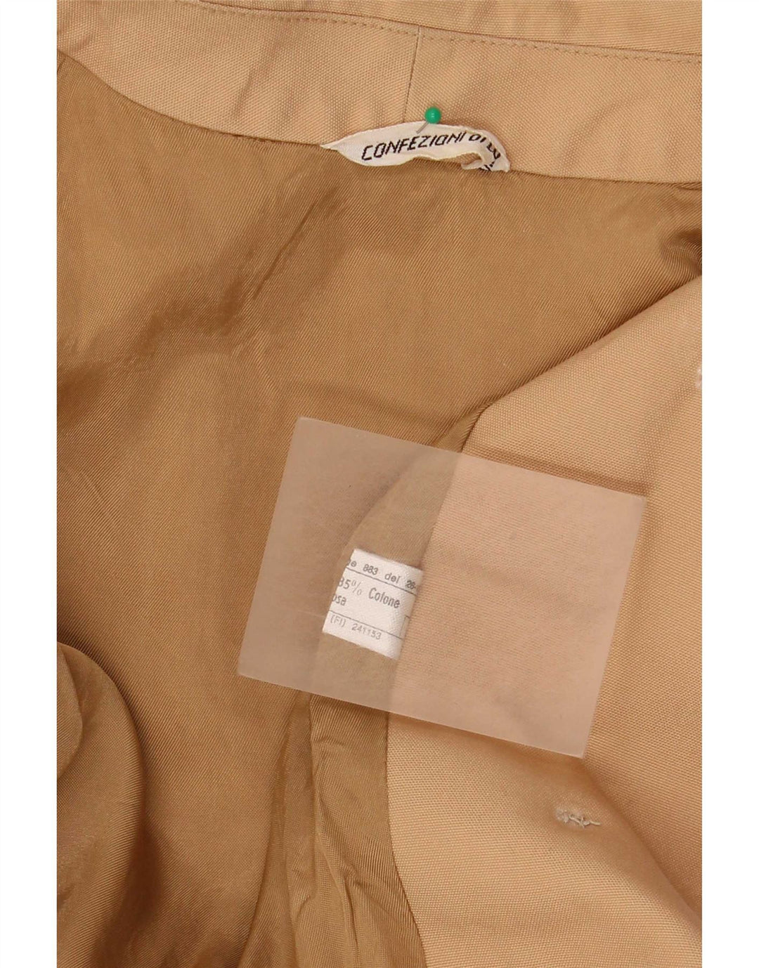 Confezioni Di Lusso Trench Femme UK 12 Polyester Beige Moyen