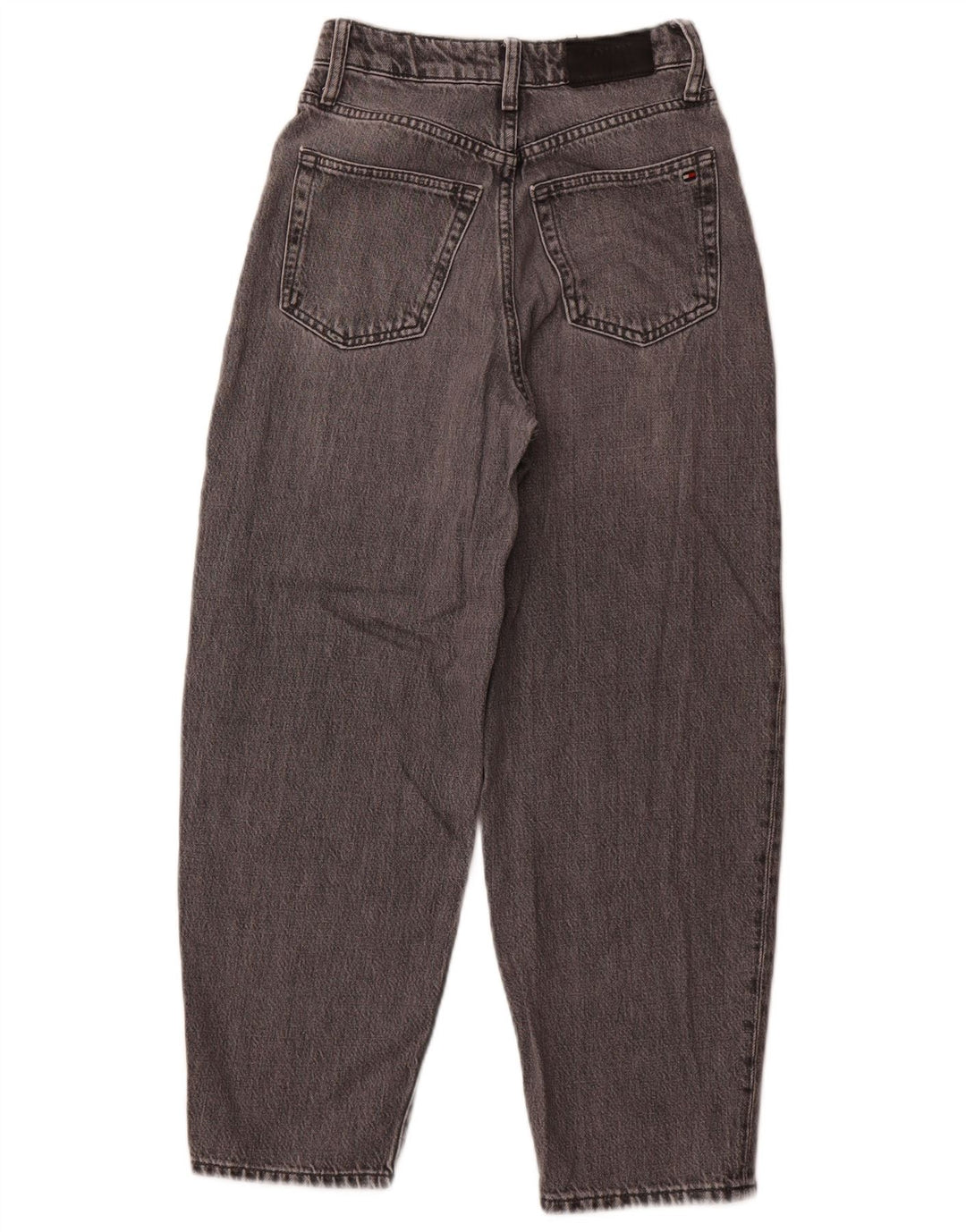 TOMMY HILFIGER Jean Fuselé Eva Taille Haute Femme W25 L25 Gris Coton