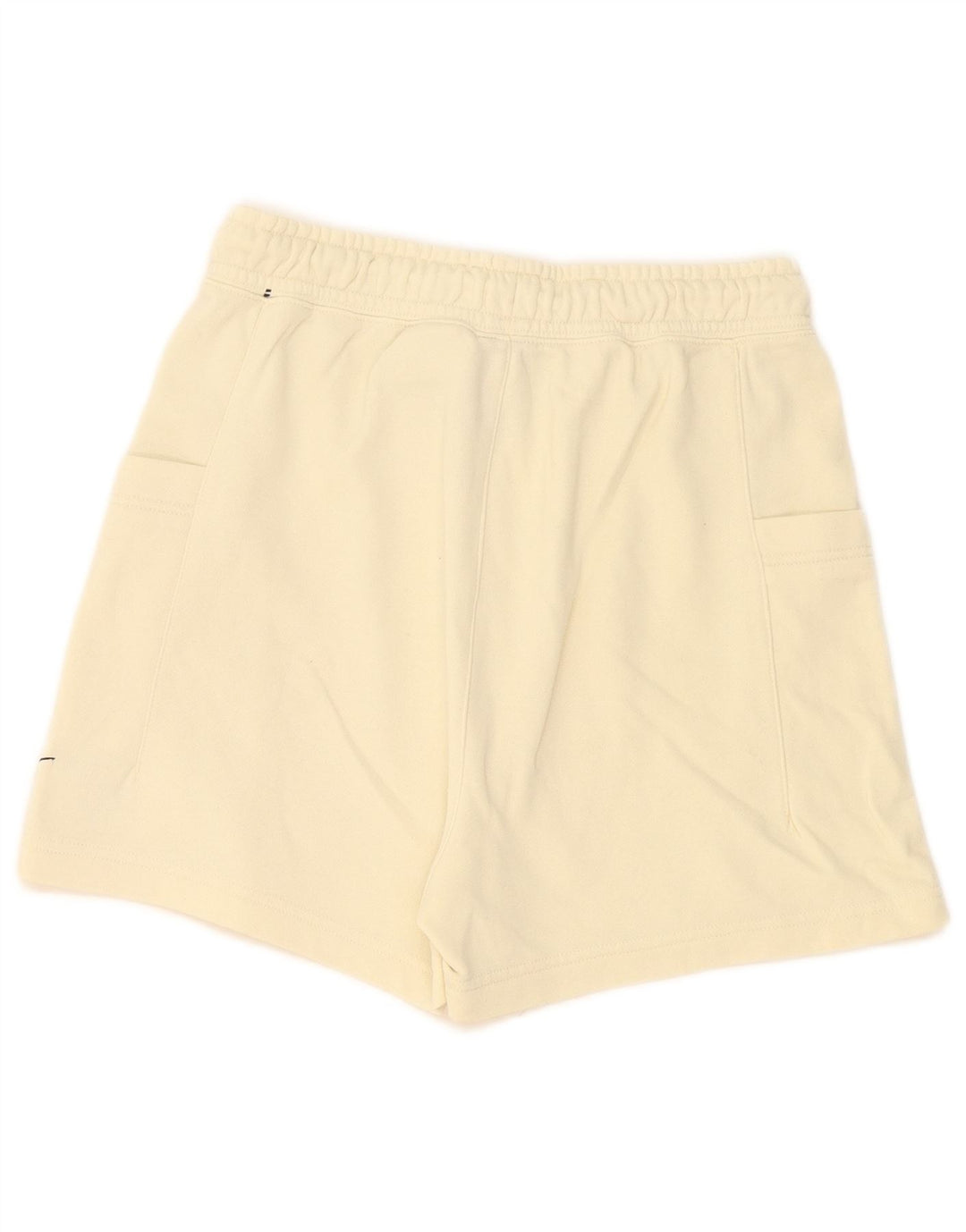 Nike Short de sport pour femme UK 8 Petit coton beige