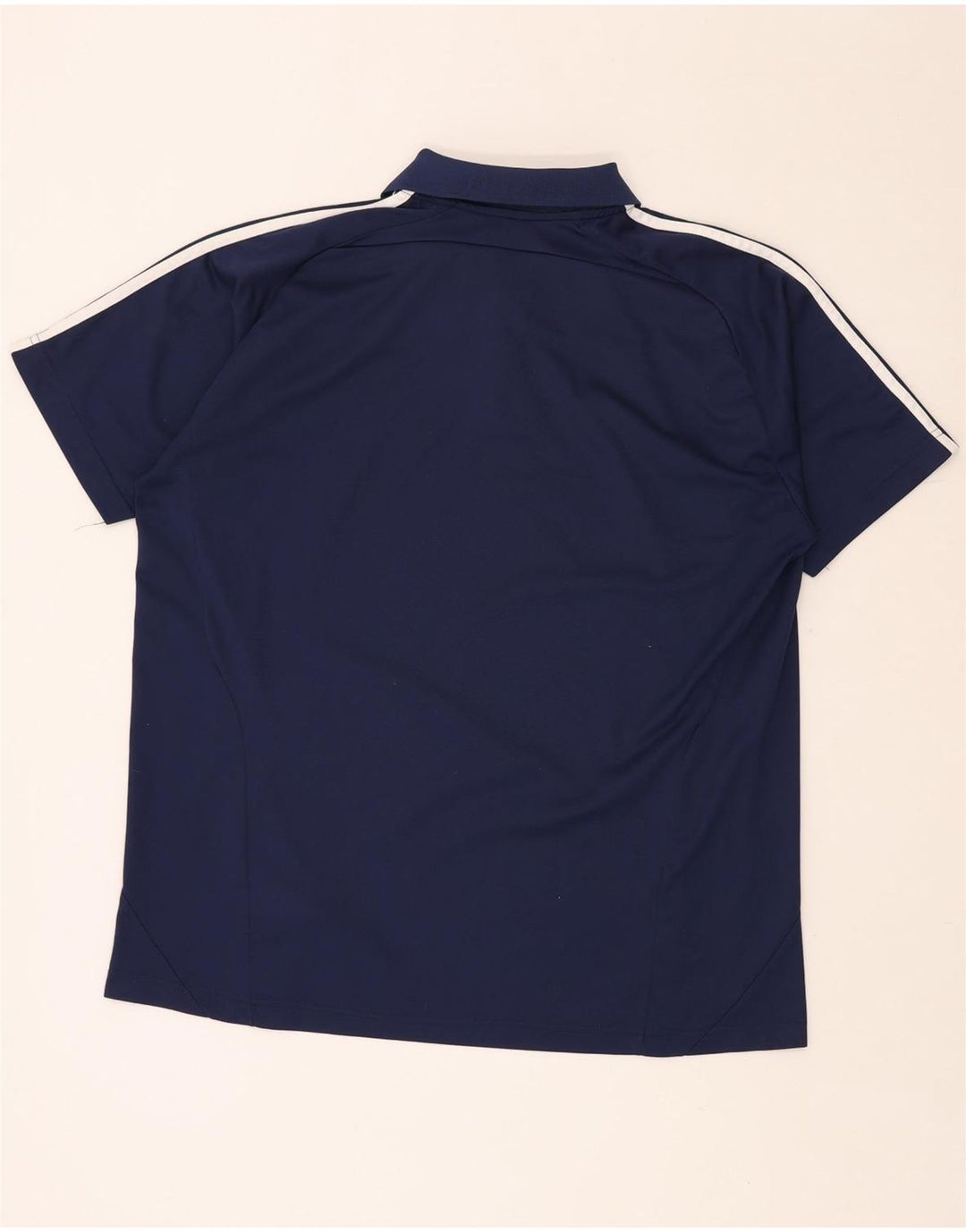 ADIDAS Polo Climalite Homme UK 46/48 XL Bleu Marine Polyester