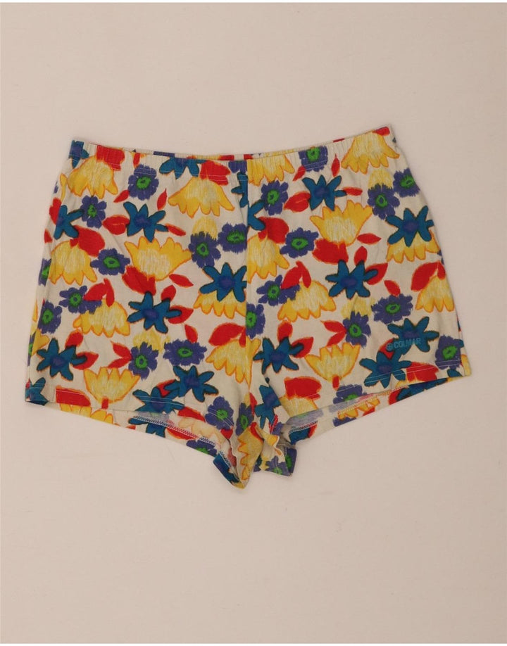 Colmar Femme Hot Pants Large W34 Coton Floral Multicolore