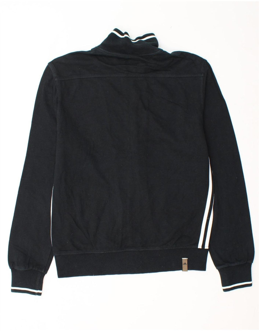 ADIDAS Veste de survêtement pour homme UK 36/38 Petit coton noir