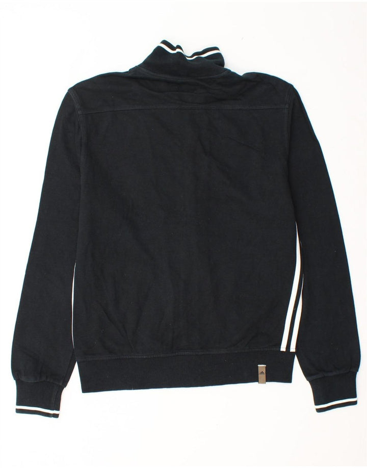 ADIDAS Veste de survêtement pour homme UK 36/38 Petit coton noir