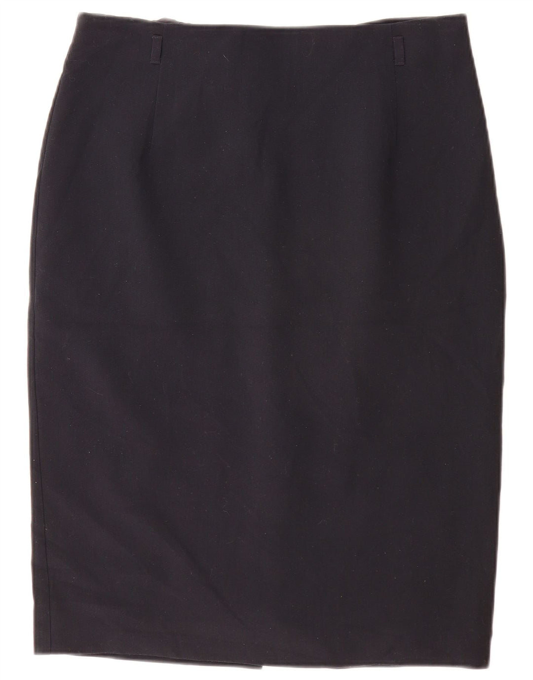 Marks & Spencer Jupe crayon pour femme UK 14 Large W32 Bleu marine Polyester