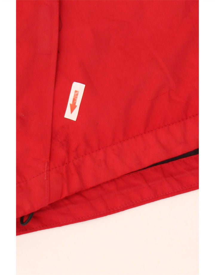 Columbia Veste de pluie à capuche Titanium pour homme UK 38 Rouge moyen Polyester