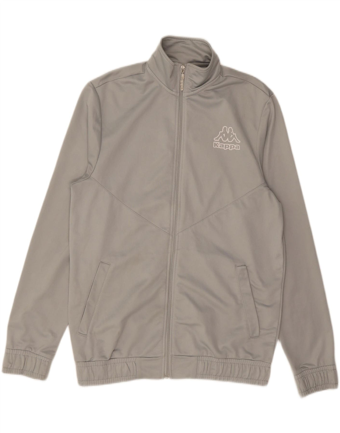 KAPPA Veste de Survêtement Homme Grand Gris Polyester