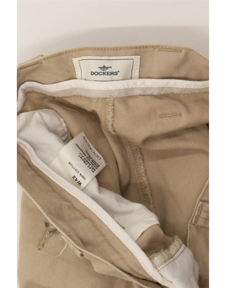 DOCKERS Short cargo coupe décontractée pour homme W42 2XL Coton beige
