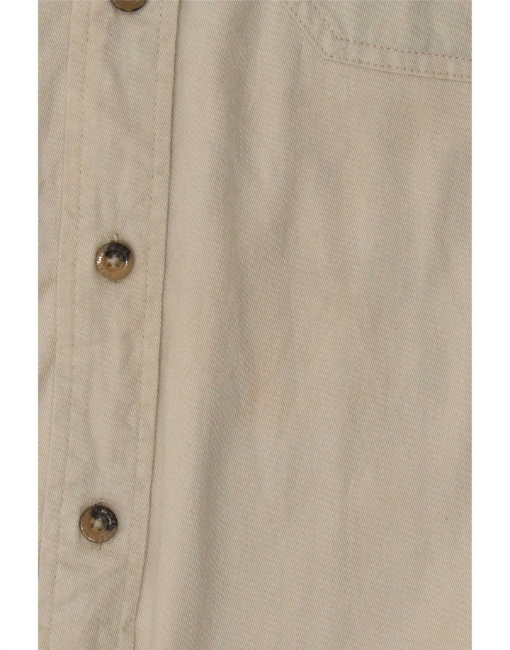Wrangler Chemise Sans Manches Homme Coton Beige Moyen