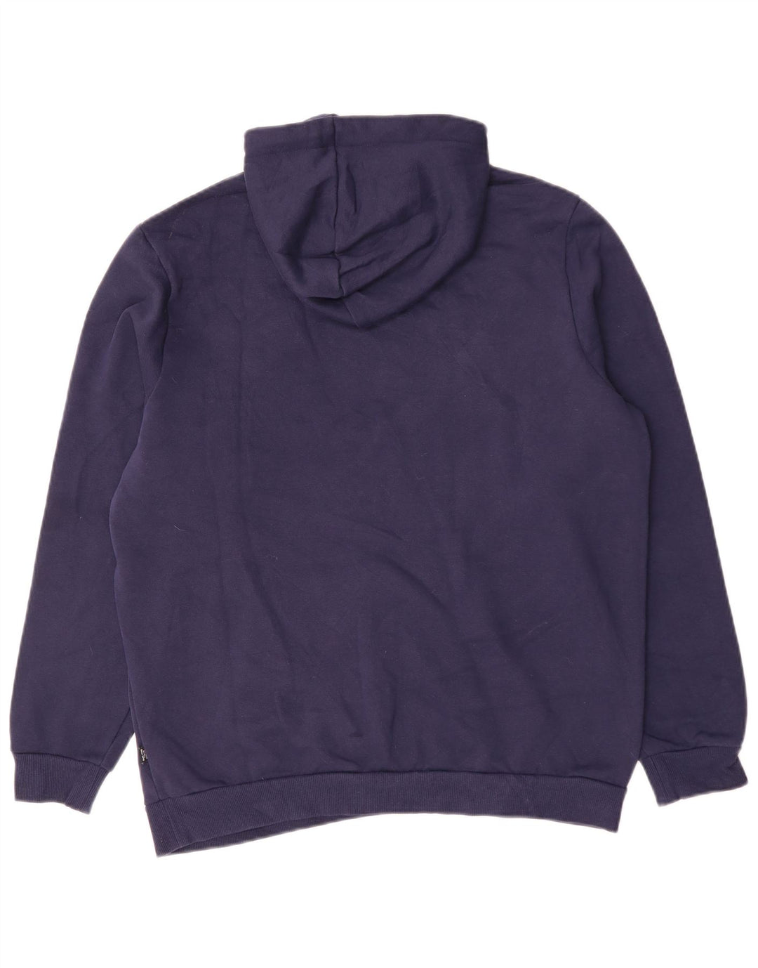 PUMA Pull à capuche graphique pour hommes, grand, bleu marine