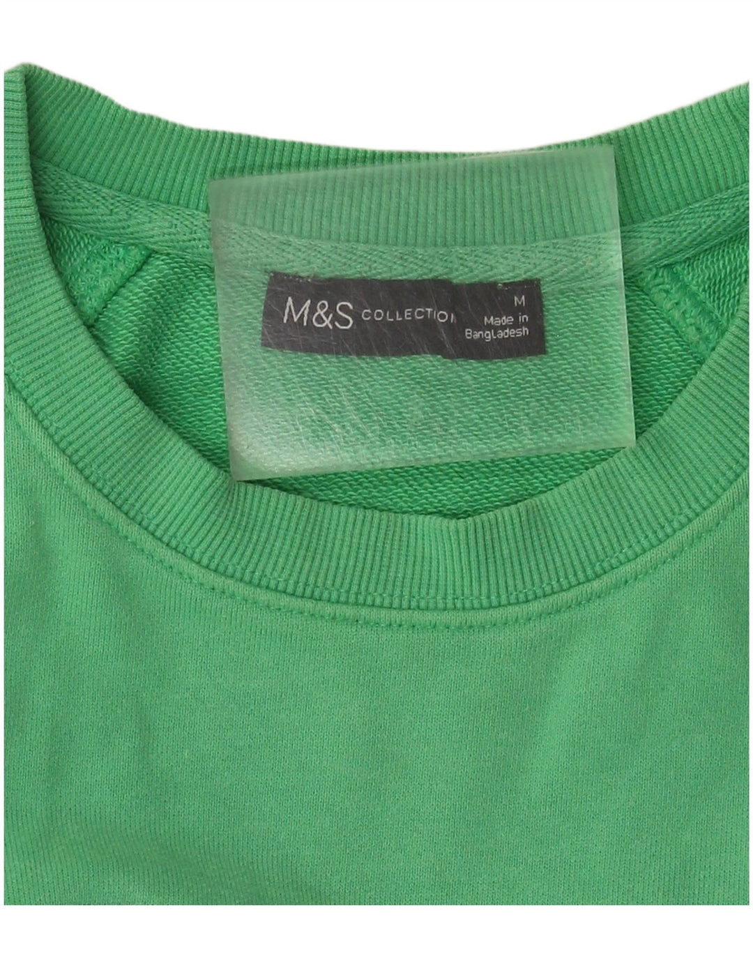 Marks & Spencer Sweat-shirt graphique pour femme UK 14 Vert moyen