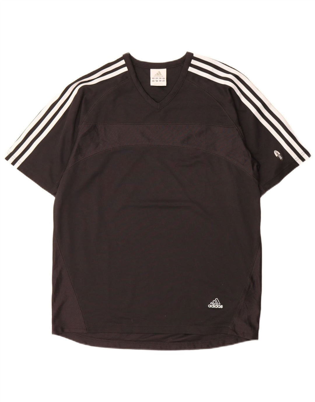Adidas Hommes Climacool T-Shirt Haut Noir Colorblock Polyester