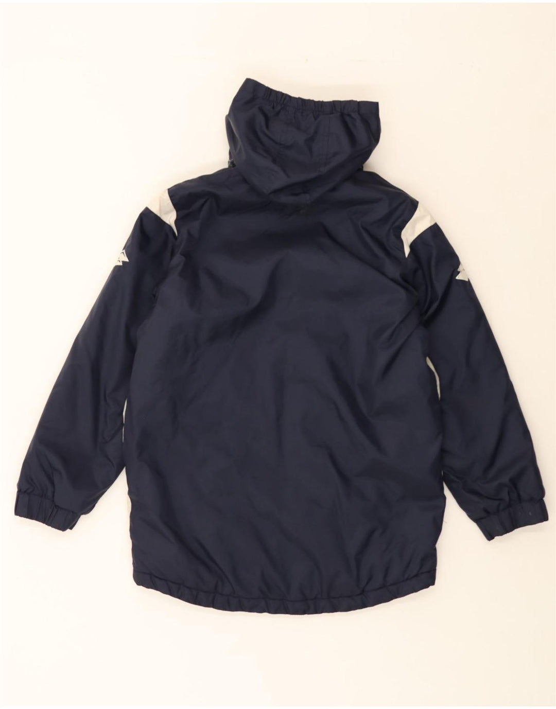 LOTTO Boys Windbreaker Jacket 11-12 Years Medium Navy Blue Colourblock Vintage Lotto and Second-Hand Lotto from Messina Hembry 
