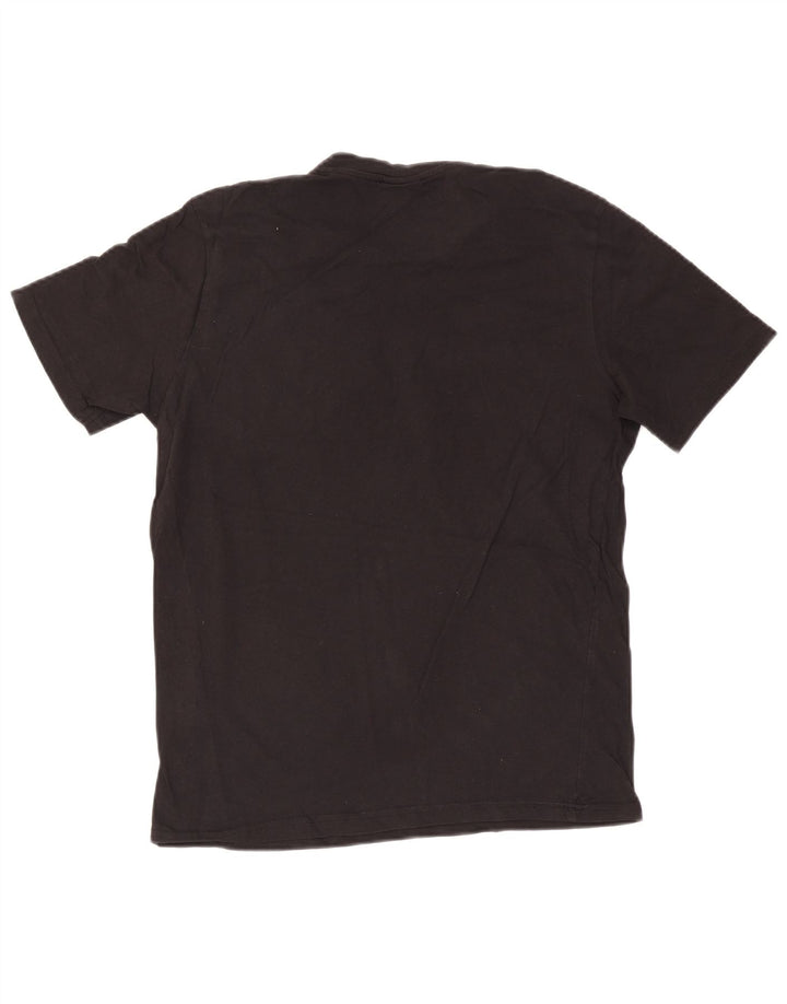 Champion T-Shirt Graphique Homme Noir Moyen Coton