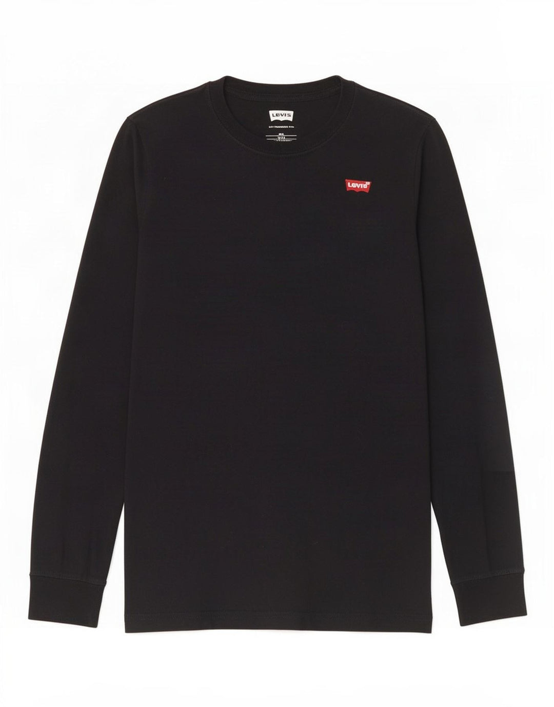 Levi's Garçon Top Manches Longues 15-16 ans Noir Coton