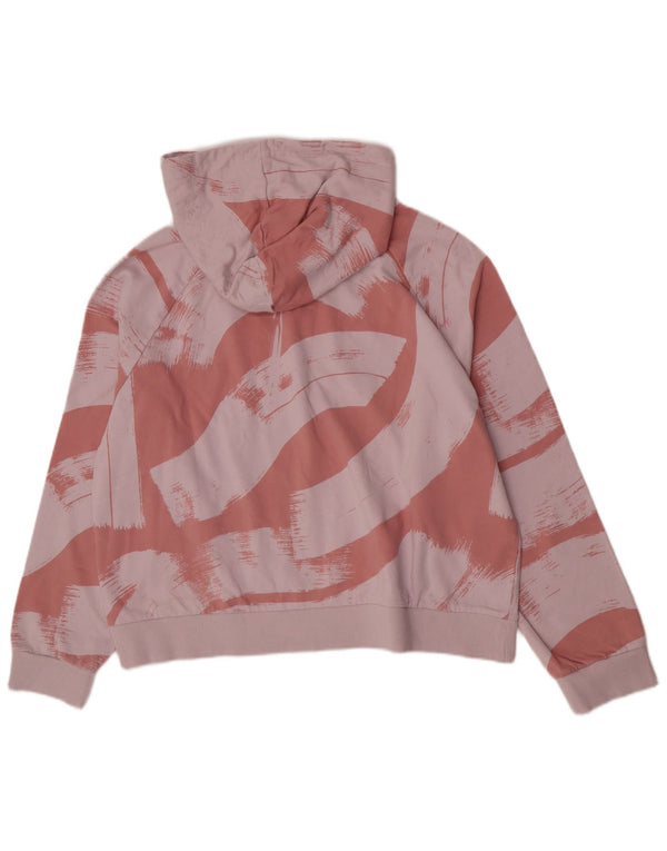 Adidas Pull à capuche coupe décontractée pour femme UK 16//18 Large Rose Colourblock