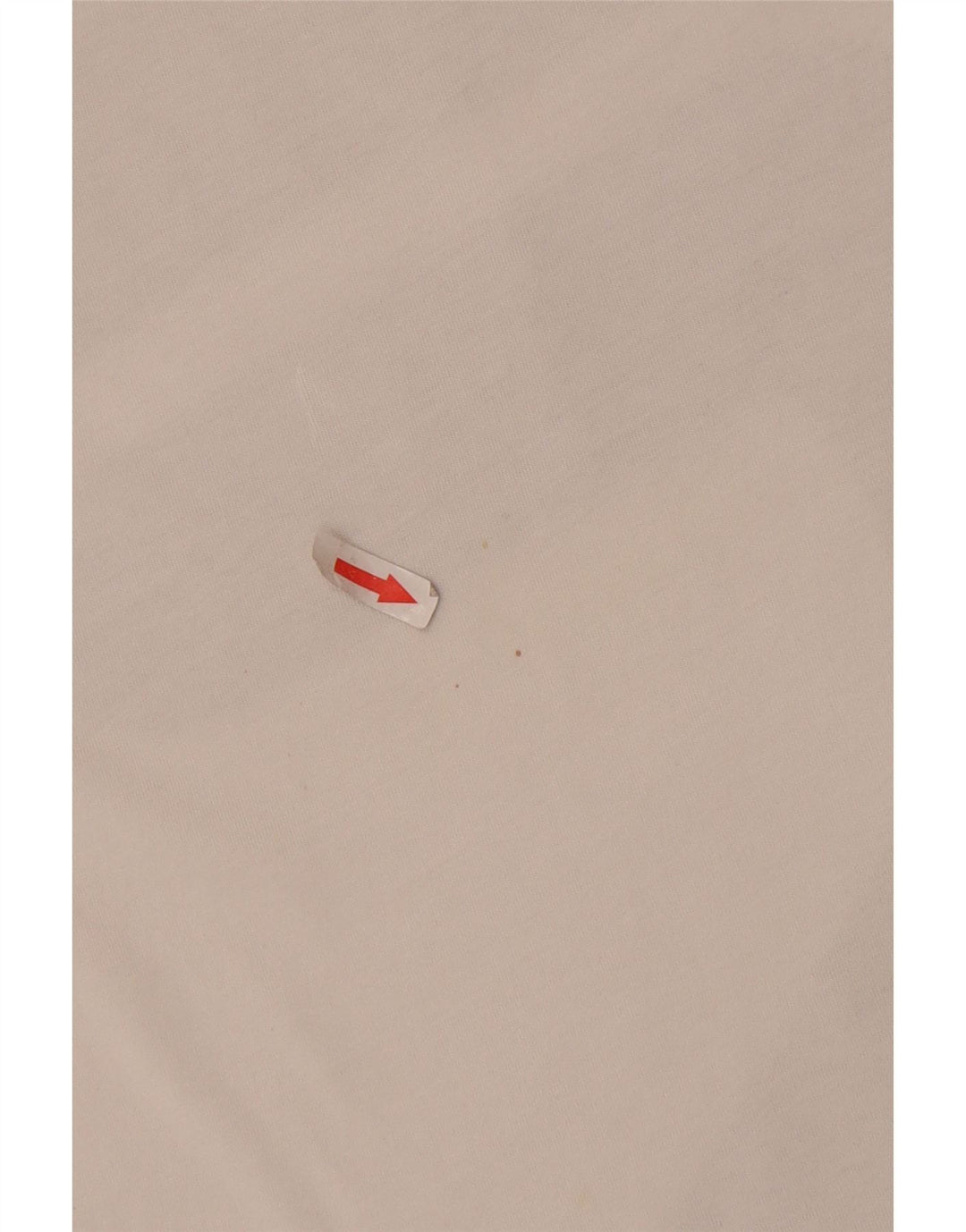 Fila T-Shirt Graphique Homme Petit Blanc Rayé Coton