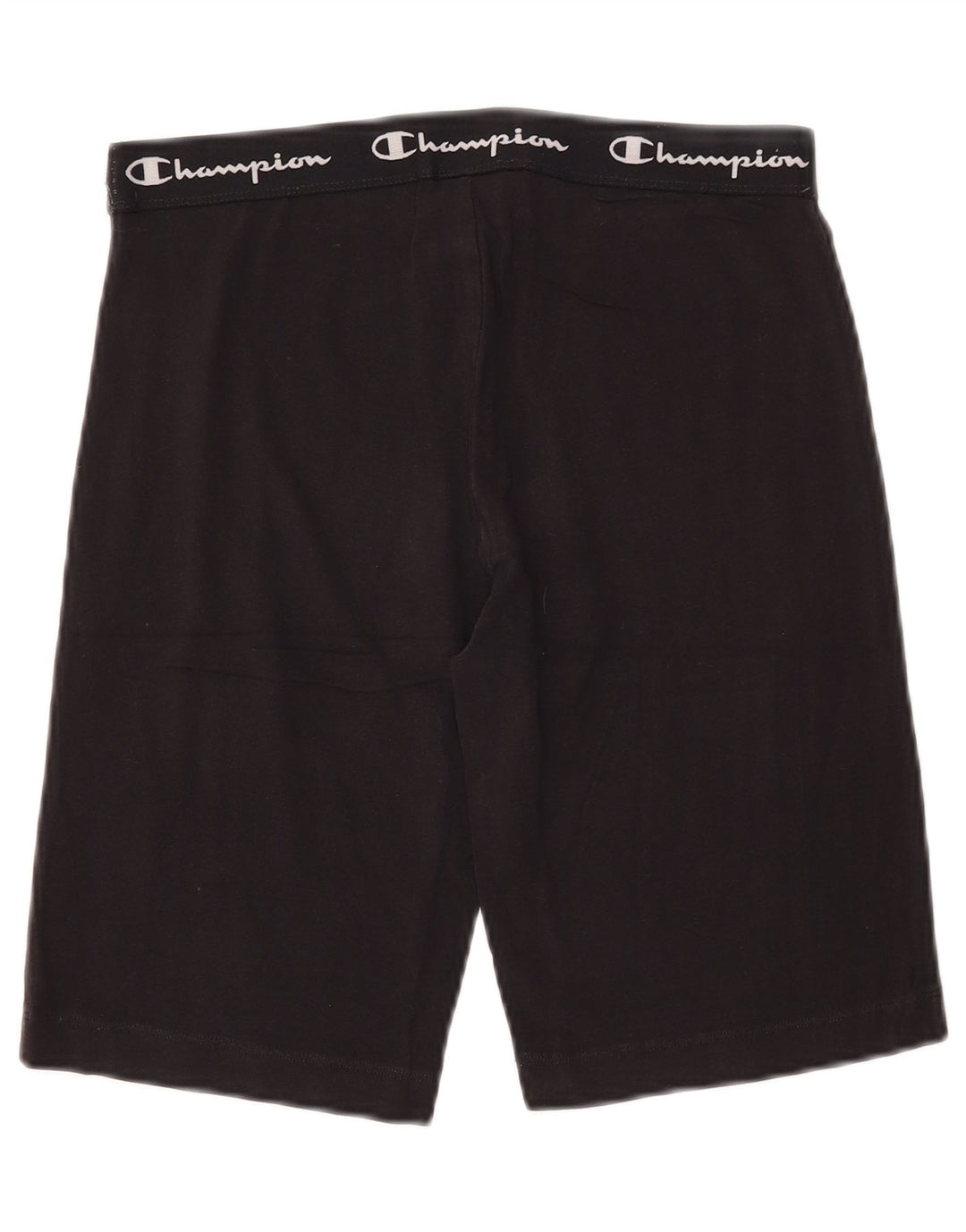 CHAMPION Short de sport graphique pour femme UK 12 coton noir moyen
