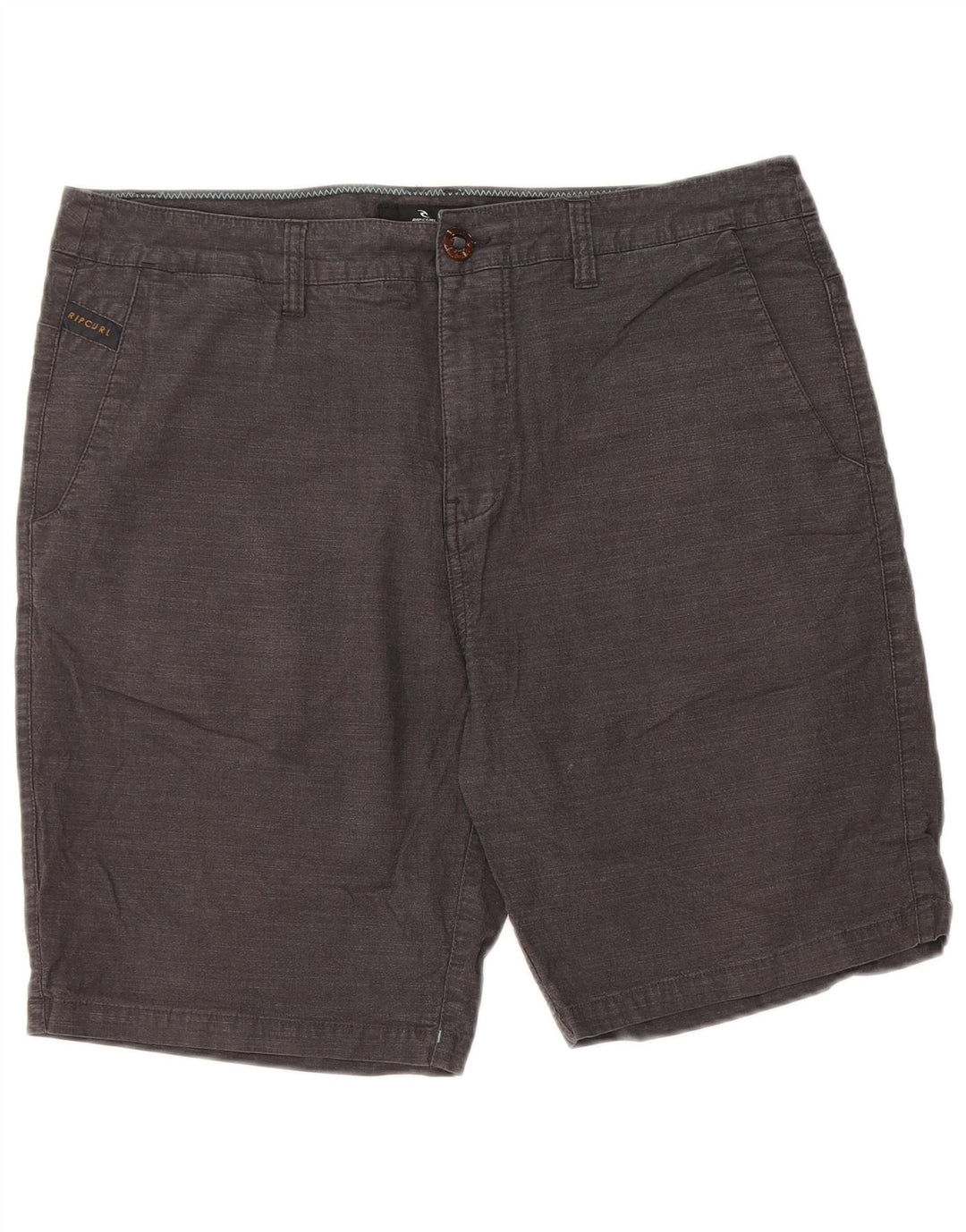 Rip Curl Short Chino Homme W34 Large Gris Coton