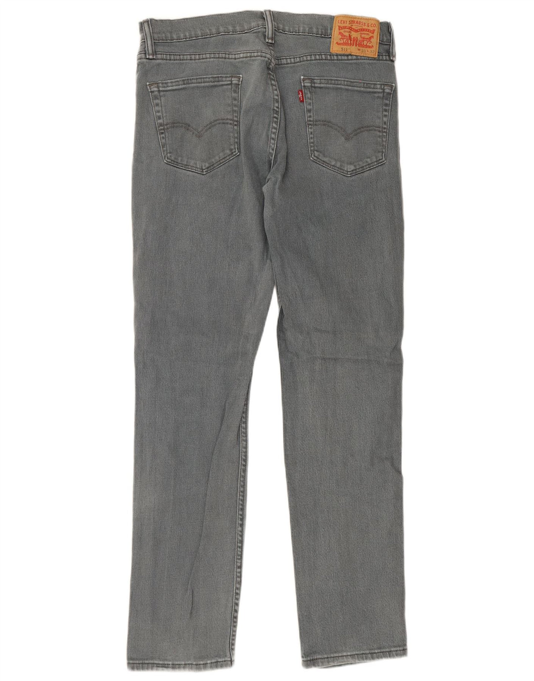 Levi's Jean Slim 511 Homme W33 L32 Gris Coton