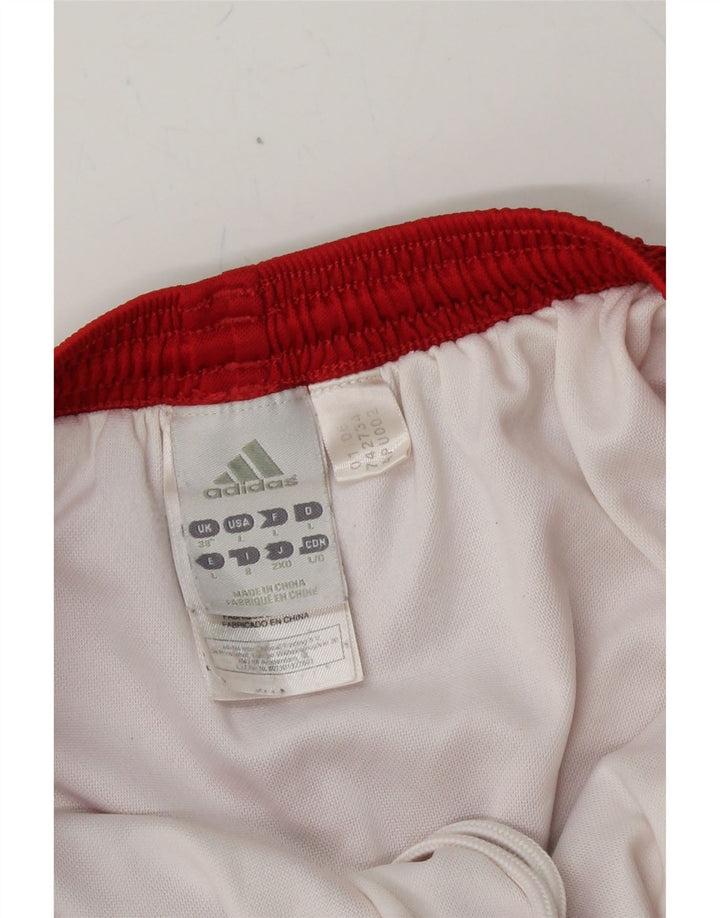 ADIDAS Mens Sport Shorts XL  Red Polyester Vintage Adidas and Second-Hand Adidas from Messina Hembry 