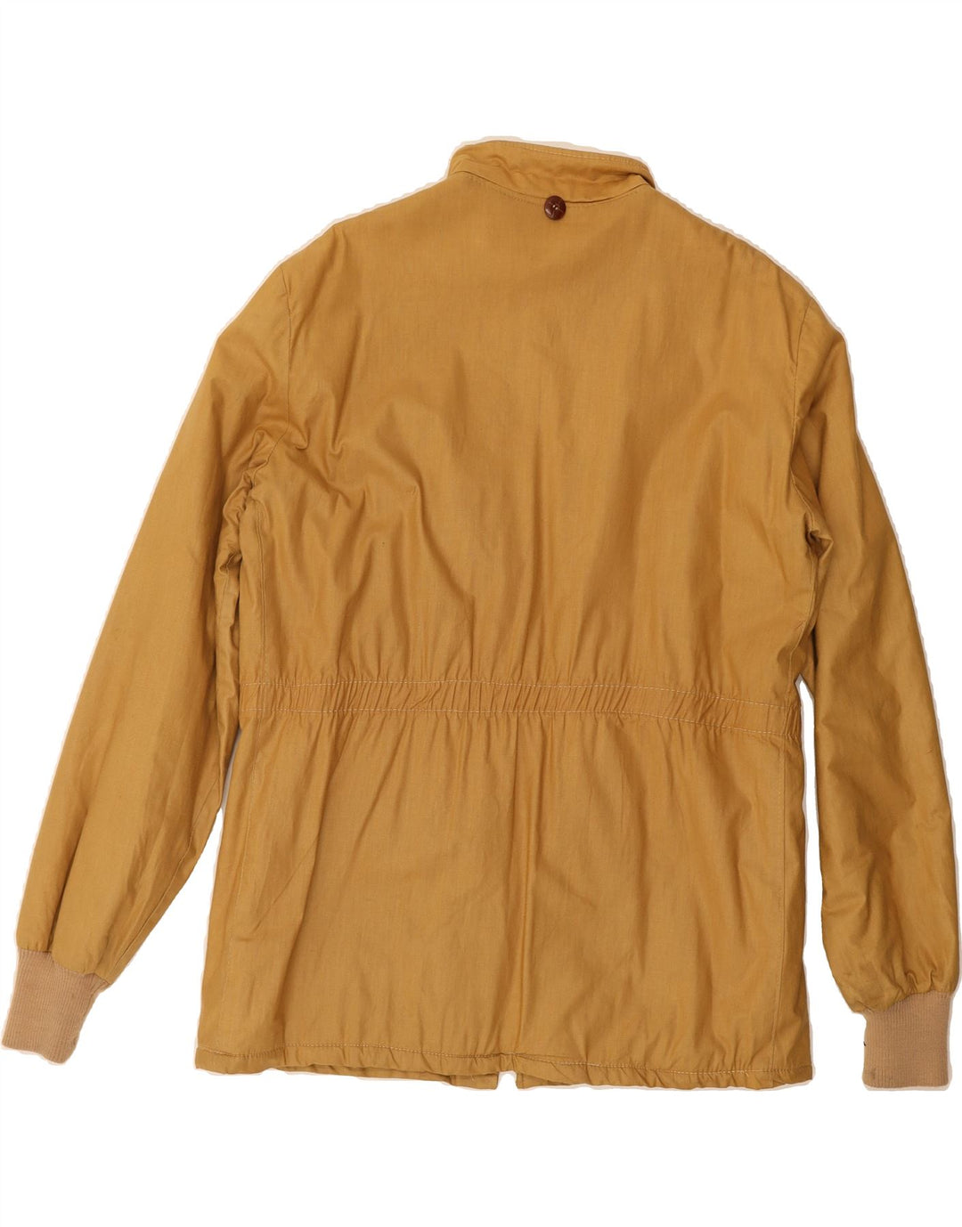 VINTAGE Mens Bomber Jacket IT 48 Medium Beige Vintage Vintage and Second-Hand Vintage from Messina Hembry 