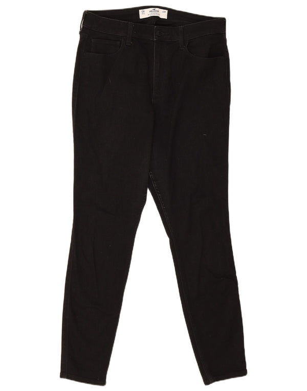 Hollister Jean super skinny taille haute pour homme US 12 Large W31 L29 Noir