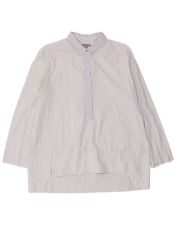Cos Chemise Pull Femme EU 44 XL Bleu Coton