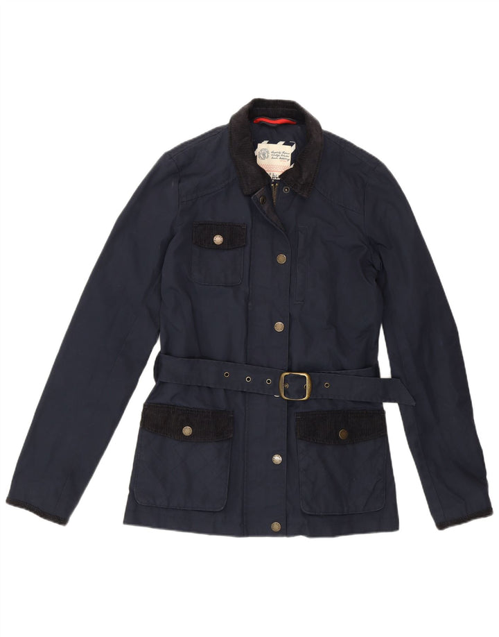 FAT FACE Veste utilitaire pour femme UK 8 Small Bleu marine Polyester
