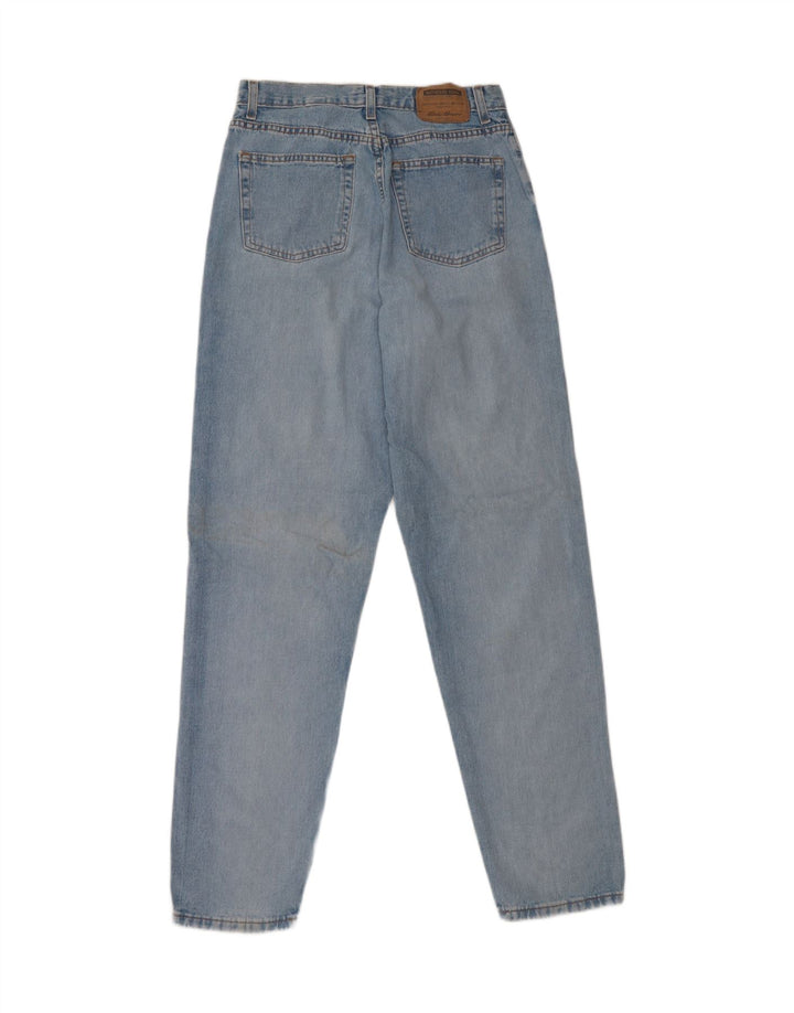 EDDIE BAUER Jean fuselé pour femme US 8 Medium W28 L33 Bleu Coton