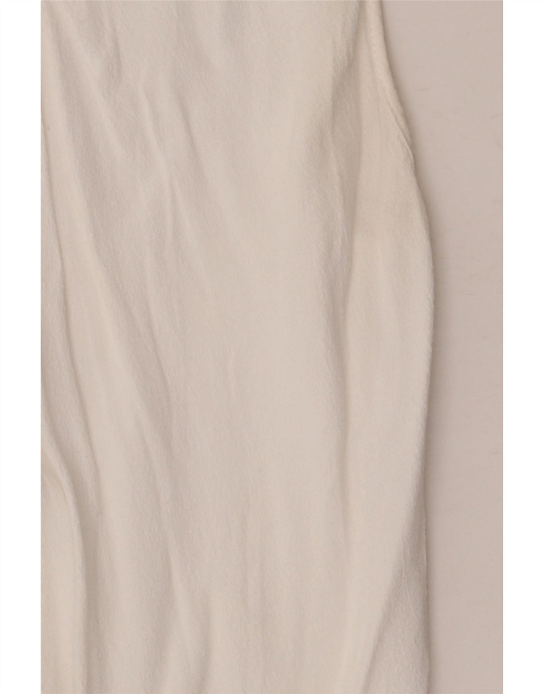 Trussardi Jeans Haut Chemisier IT 40 Small Blanc Viscose Femme