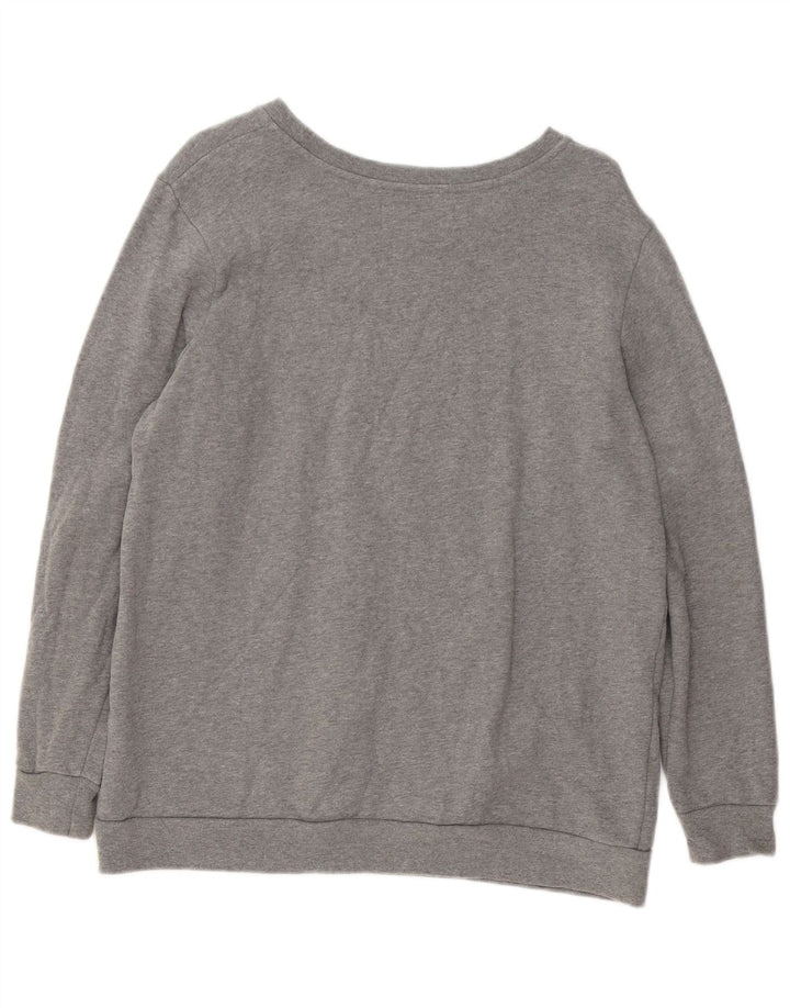 Calvin Klein Jeans Sweat-shirt pour femme UK 44 Gris moyen moucheté